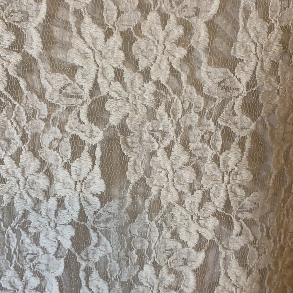Free People High/Low Lace Top - Picture 6 of 8